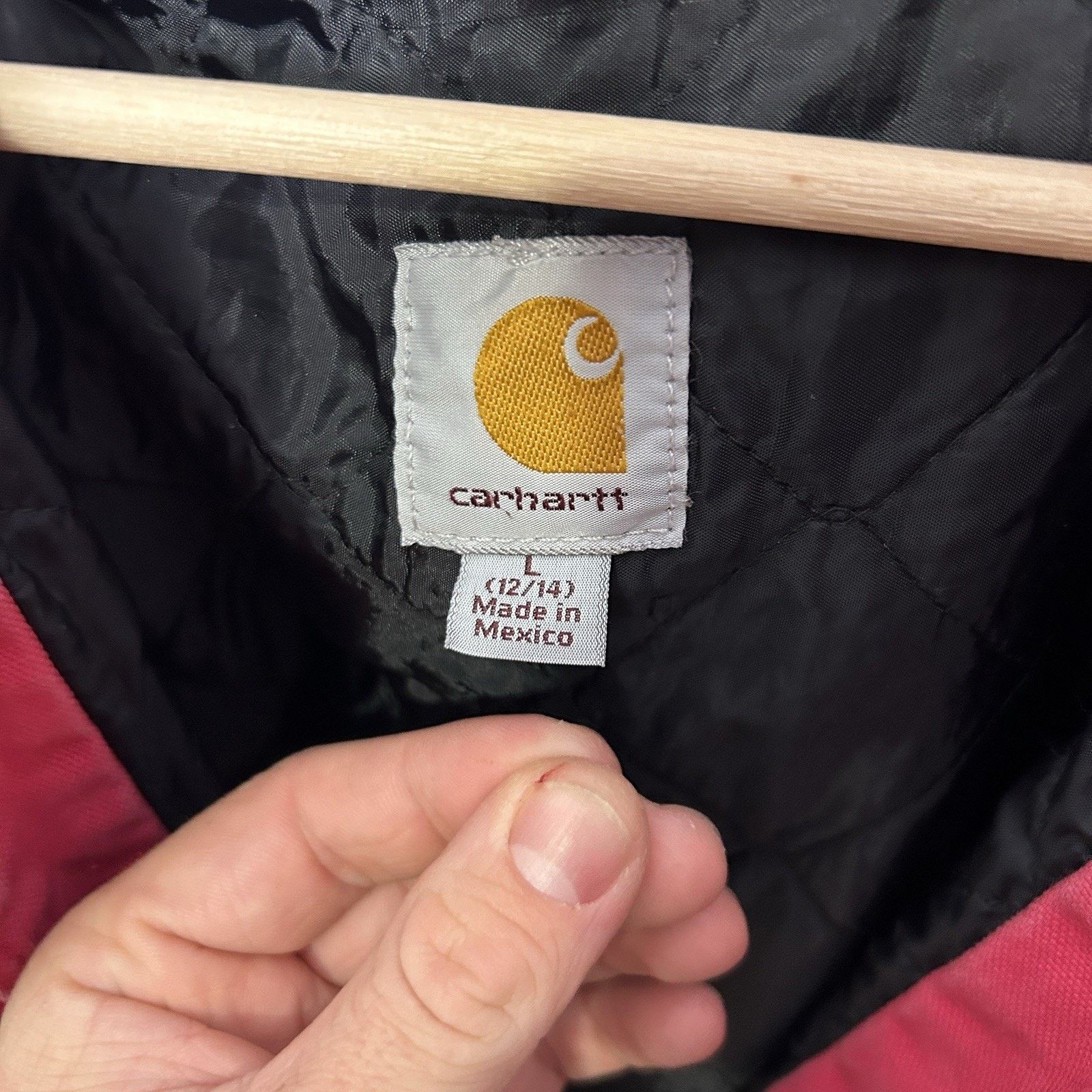 Carhartt Carhartt Quilt-Lined Active Jacket “Crabapple” 100461-658 Size L / US 10 / IT 46 - 9 Thumbnail