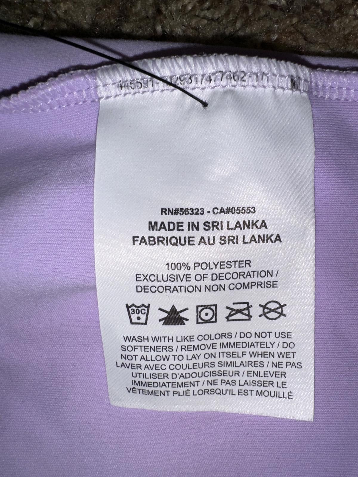 Nike Nike Women's One Fitted Dri-FIT Cropped Tank Top Sample Size ONE SIZE - 5 Thumbnail