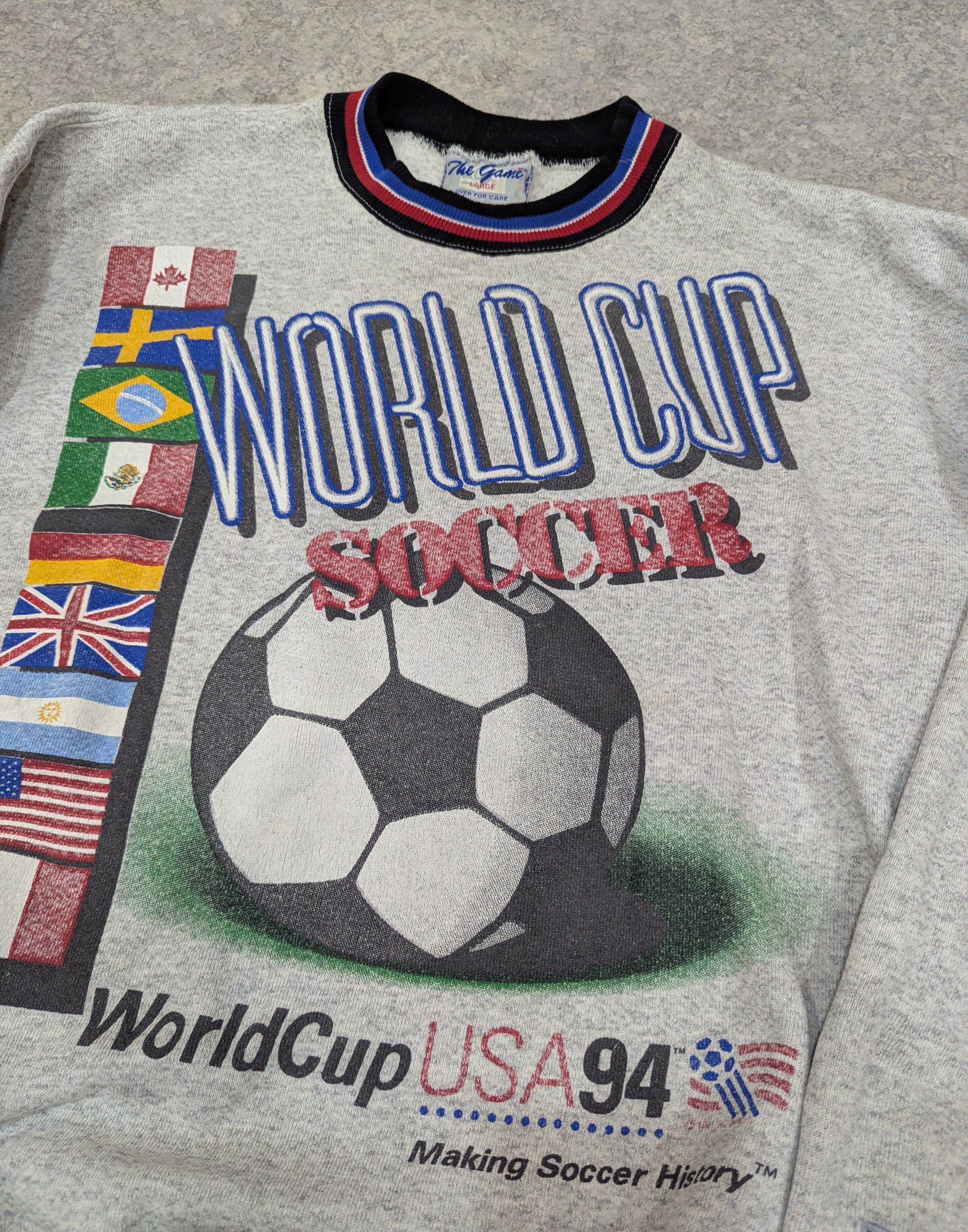 The Game Rere ! Vintage world cup USA 1994 Size US L / EU 52-54 / 3 - 2 Thumbnail