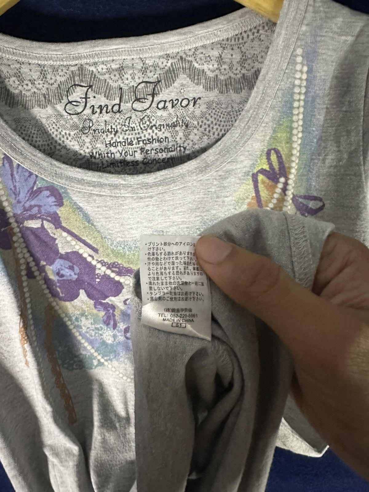 Japanese Brand Japanese Find Favor GOA Style Tee Size L / US 10 / IT 46 - 8 Thumbnail