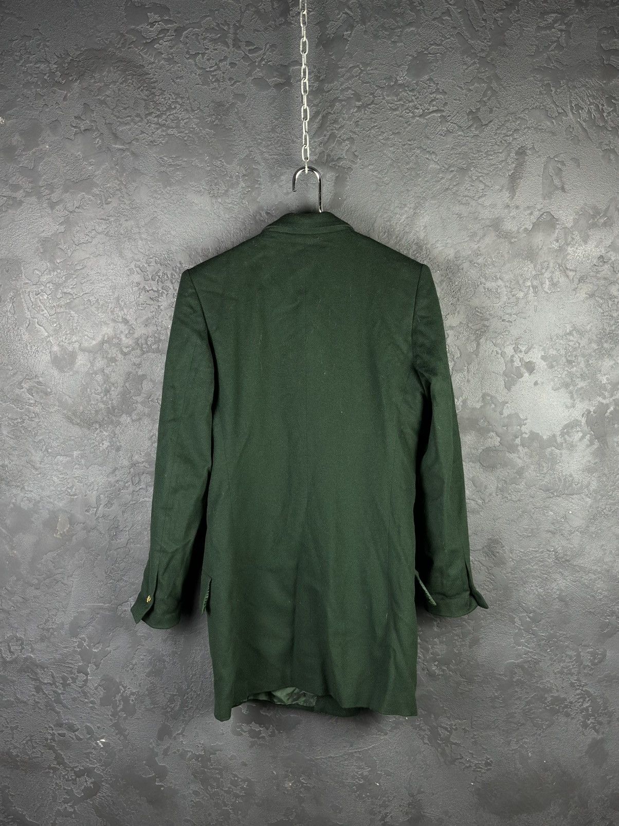 Versace Vintage Gianni Versace Double-Breasted Wool Coat Jacket Size M / US 6-8 / IT 42-44 - 4 Thumbnail