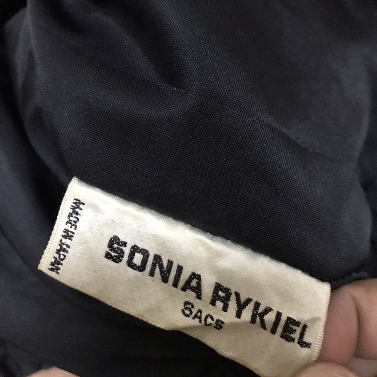 Designer × Sonia Rykiel Sonia Rykiel Quilted Nylon Single Button Mini Backpack Size ONE SIZE - 12 Thumbnail