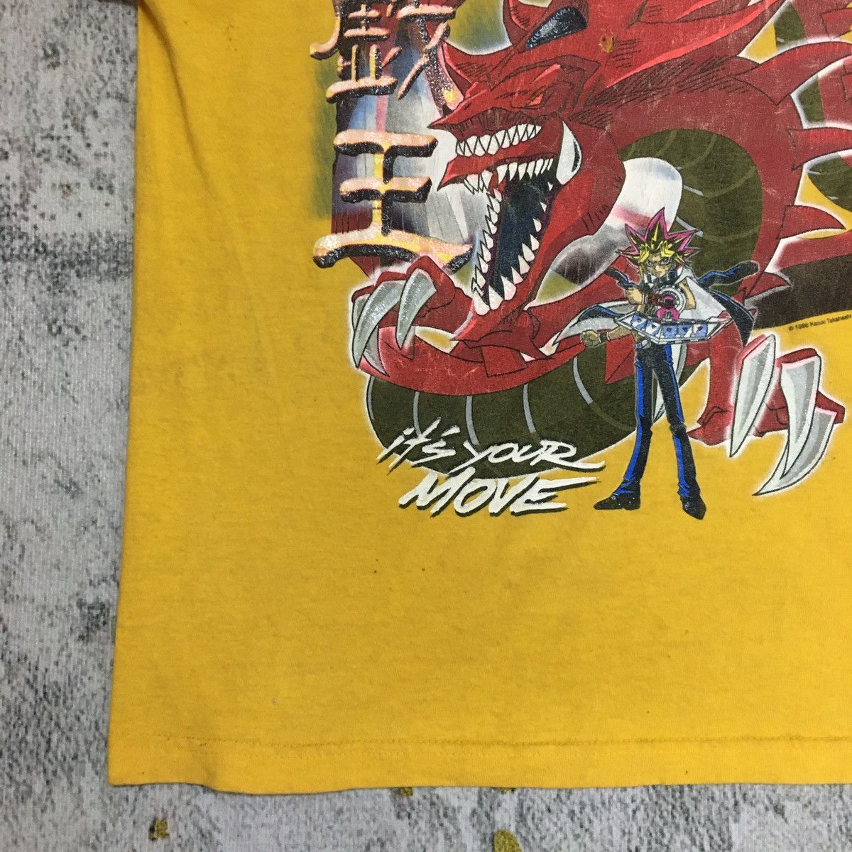 Anime × Vintage Vintage 1998 Yu Gi Oh By Kazuki Takahashi Size US S / EU 44-46 / 1 - 2 Thumbnail