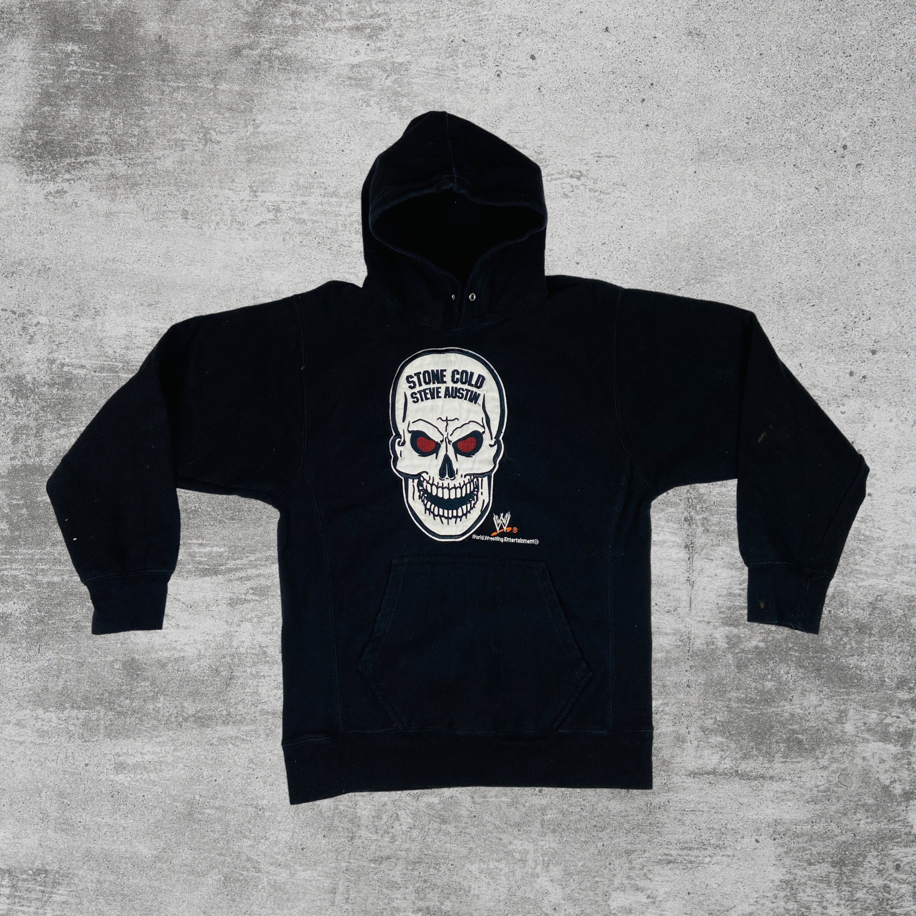 1990s STONE COLD STEVE AUSTIN 3:16 RARE HEAVY HOODIE № 1023