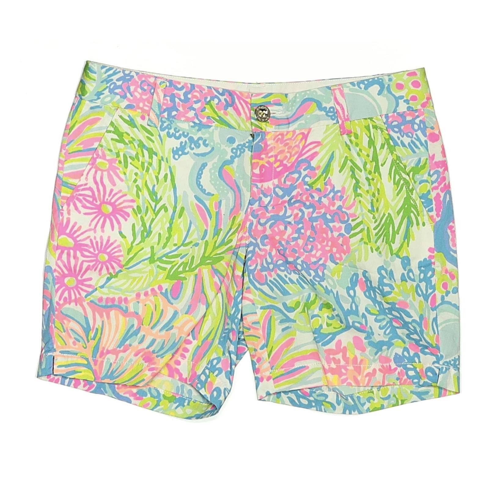 Other Lilly Pulitzer Size 4 Printed Pink Vacation Shorts Size 27" / US 4 / IT 40 - 1 Thumbnail