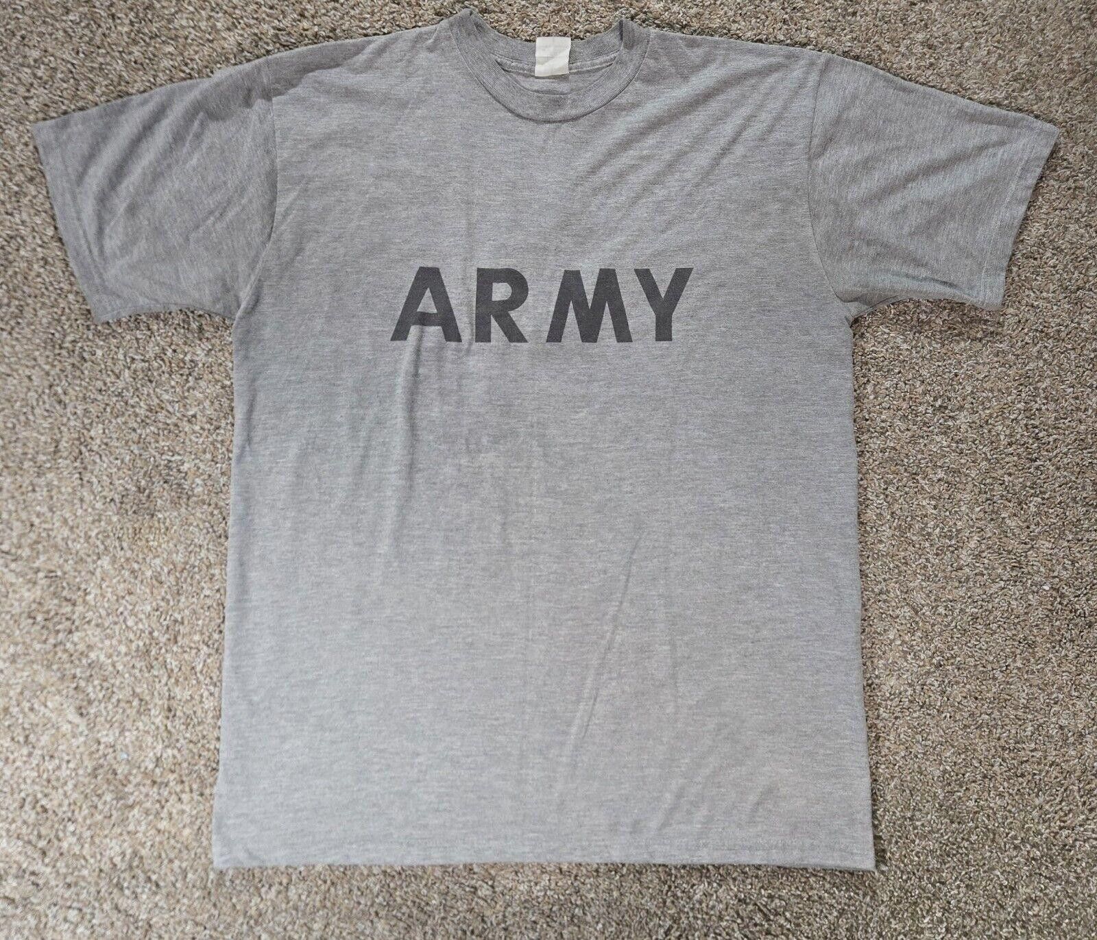 Soffe US Army Physical Fitness Uniform Short Sleeve Shirt Large Size US L / EU 52-54 / 3 - 1 Thumbnail