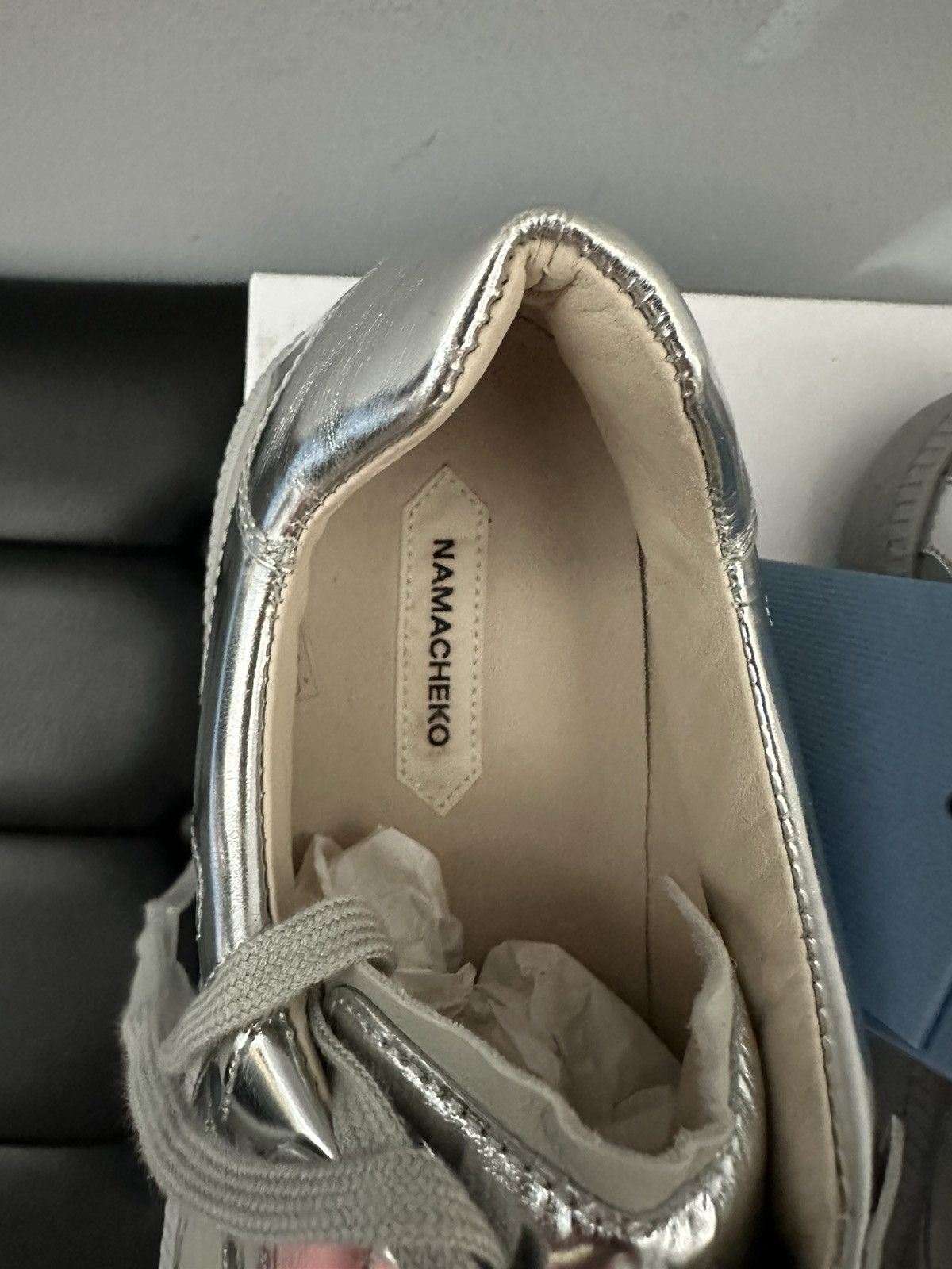 Namacheko Namacheko AW22 Murabi GAT Sneakers Silver Size US 10 / EU 43 - 11 Thumbnail