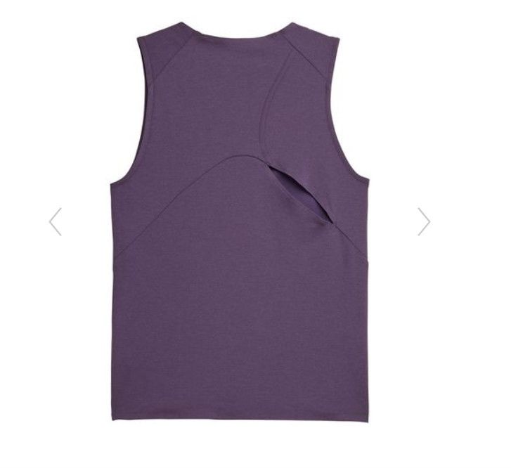 Y-3 Y-3 x Adidas JM1157 Tennis Tank Top Aurora Plum ( L ) Size L / US 10 / IT 46 - 2 Thumbnail