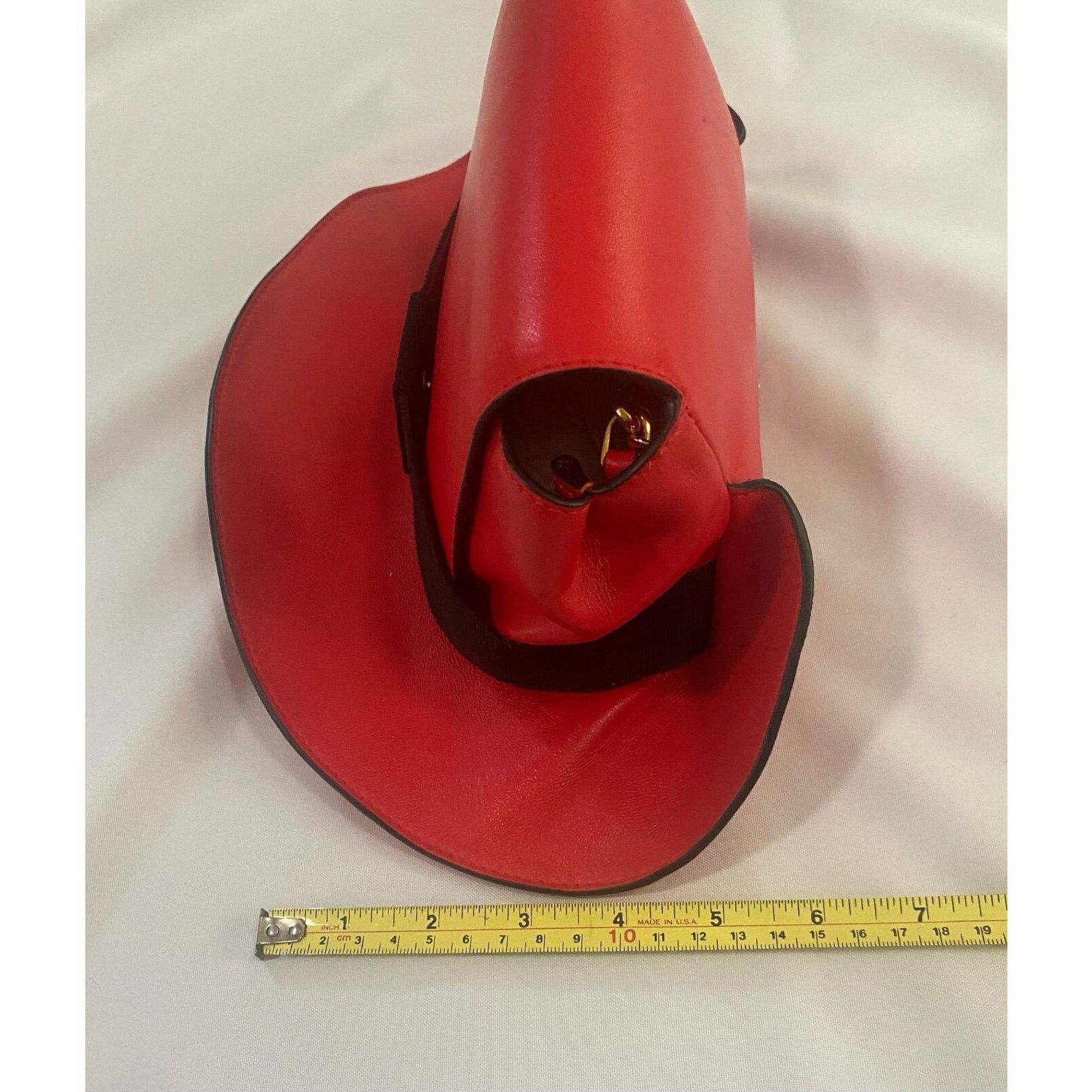 Moschino SS22 MOSCHINO Couture Jeremy Scott Hat Shaped Wristlet Bag Size ONE SIZE - 12 Thumbnail