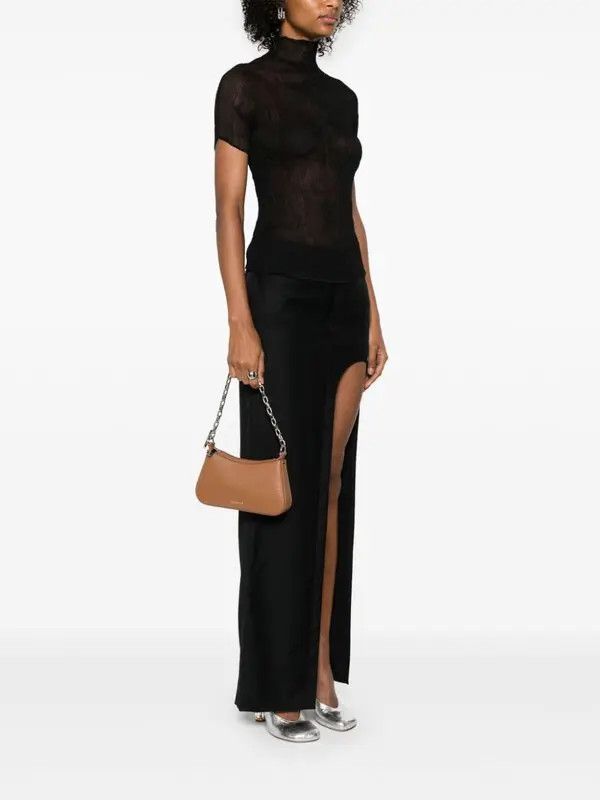 Alexander McQueen o1w1db10925 Size:OS/T-Bar Mini Pouch in Brown Size ONE SIZE - 5 Thumbnail