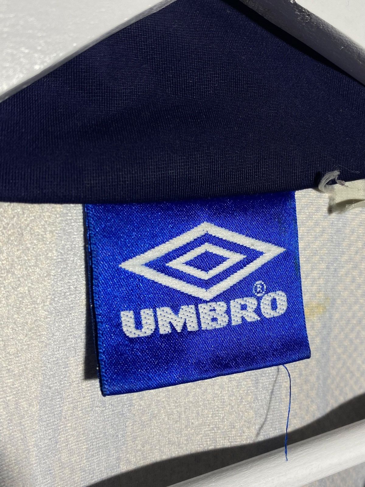 Umbro Vintage 90s Ajax Amsterdam Jacket Red Navy Retro Football Size US XL / EU 56 / 4 - 19 Thumbnail