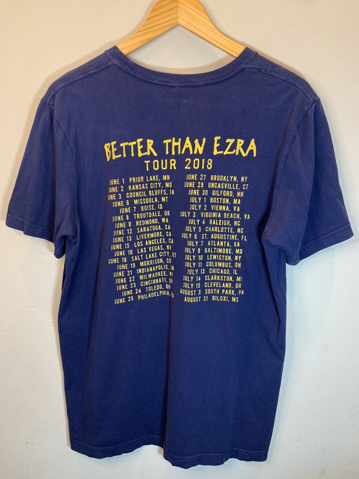 Band Tees *RARE* Better Than Ezra Deluxe 25th Anniversary Tour T-Shirt Size US L / EU 52-54 / 3 - 2 Thumbnail