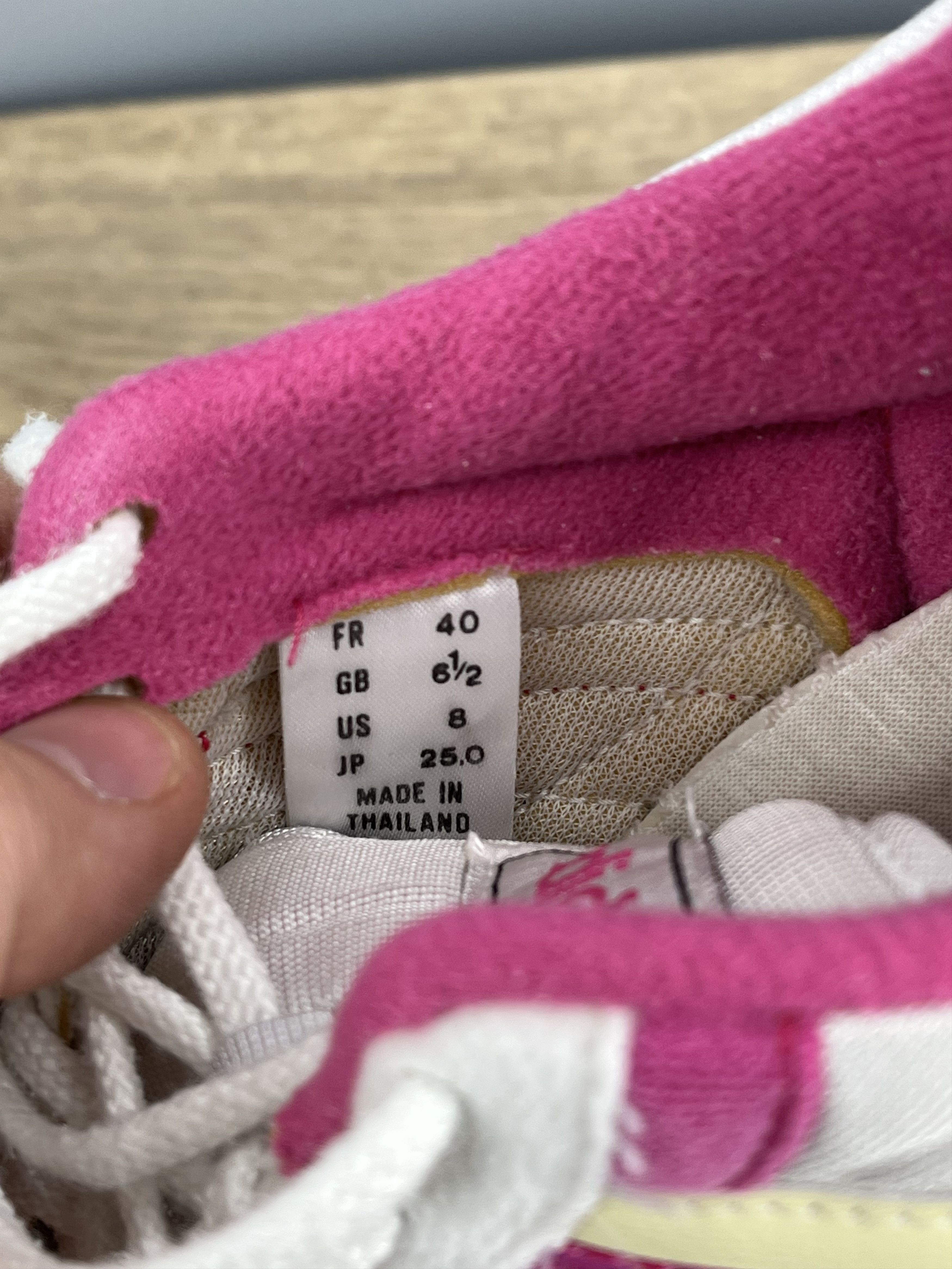 Adidas Adidas Womens Retro Runner Sneakers White Pink Yellow US 8 Size US 6.5 / IT 36.5 - 8 Thumbnail