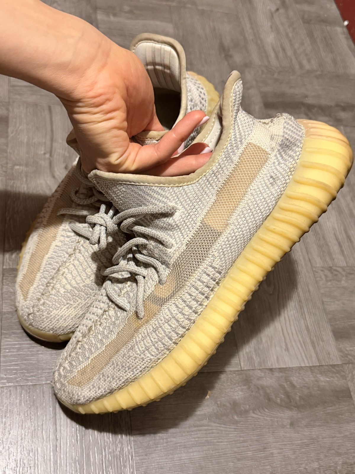 Yeezy adidas Yeezy Boost 350 V2 Natural Size US 6.5 / EU 39-40 - 2 Thumbnail