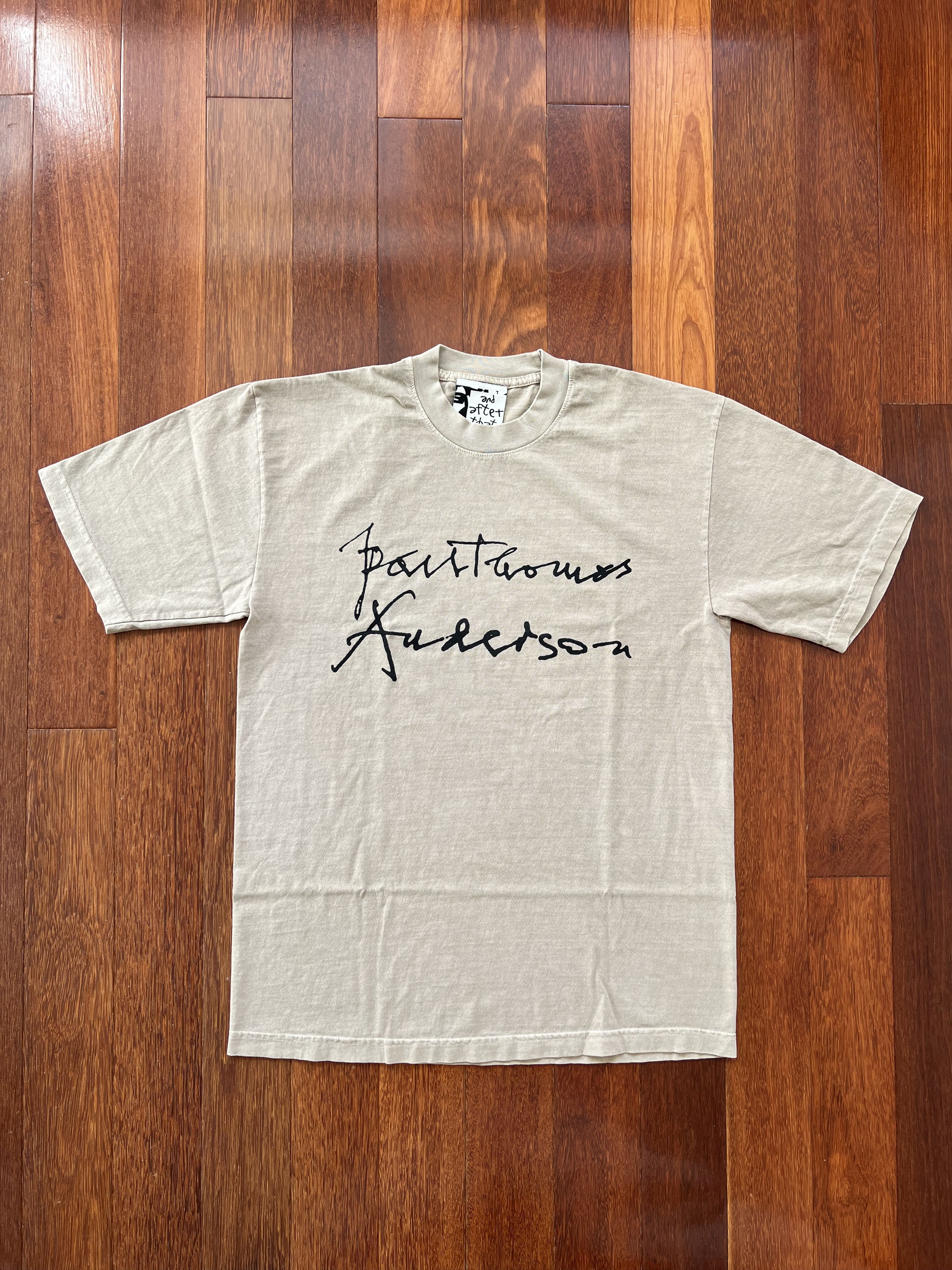 Other 💚 andafterthat Paul Thomas Anderson Sand Tee Small NEW Size US S / EU 44-46 / 1 - 2 Thumbnail