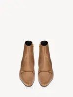 Saint Laurent Paris o1la1rc1a0226 800641 Milton Boots in Smooth Leather in Camel Size US 10.5 / EU 43-44 - 2 Thumbnail