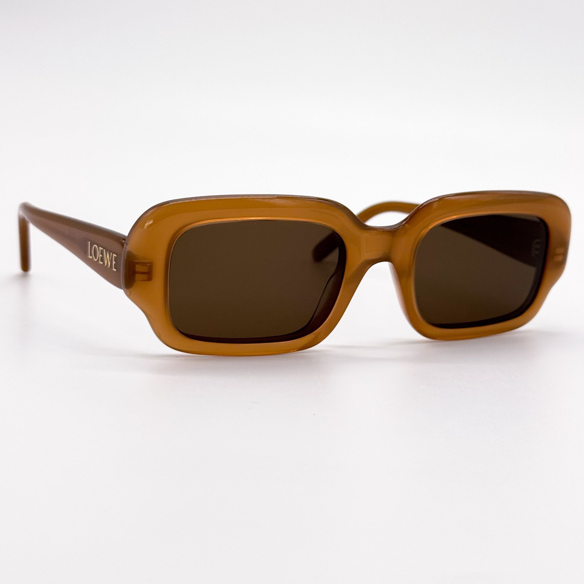 NEW LOEWE SUNGLASSES LW40158I 50E BROWN UNISEX EYEWEAR display picture 2