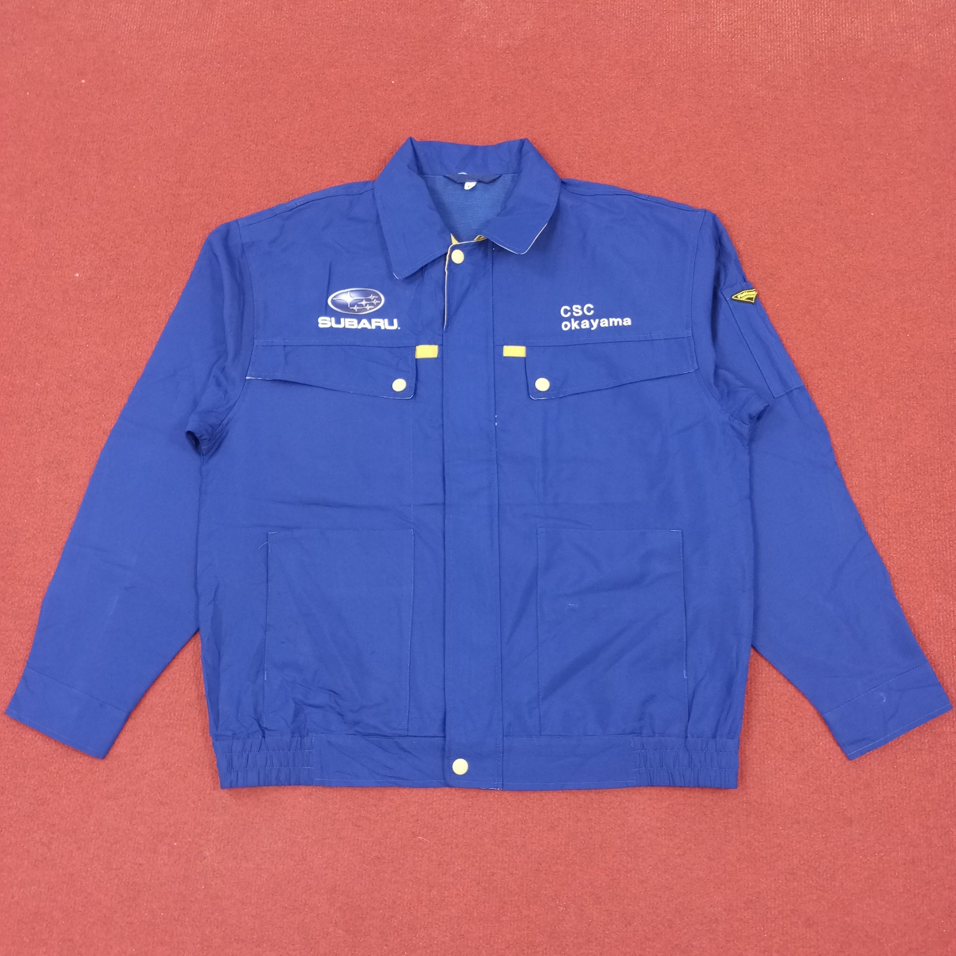 Vintage Subaru Japanese Motorsports Workwear Custom Art Jacket Size US M / EU 48-50 / 2 - 3 Thumbnail