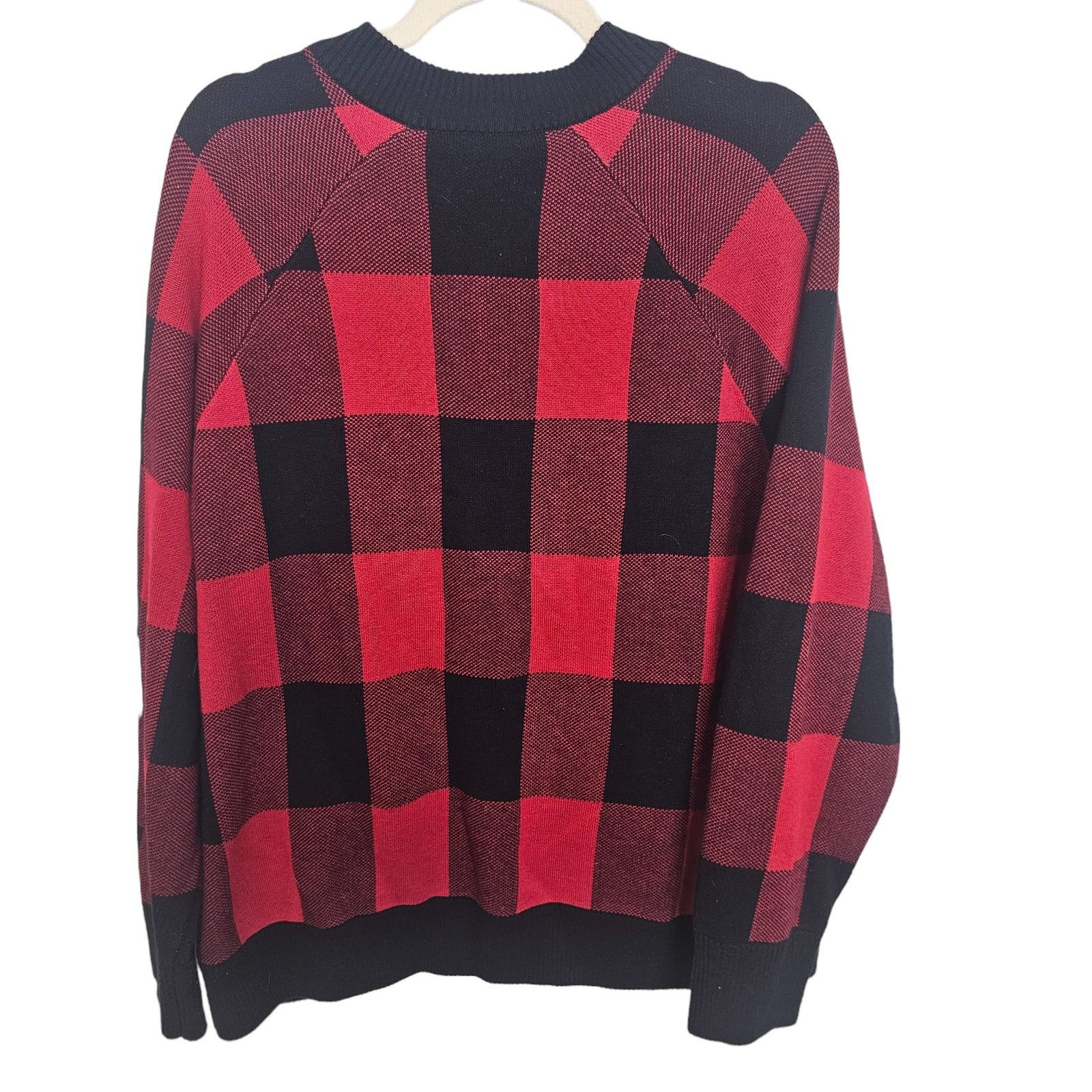 Corridor Torrid Buffalo Plaid Sweater Jacket Full Zip 1X Academia Size XL / US 12-14 / IT 48-50 - 9 Thumbnail