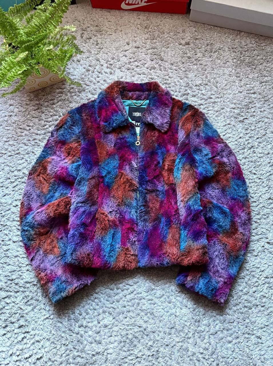 Versace Versace Jeans Couture Jacket Multicolour Four Fux Y2K Size S / US 4 / IT 40 - 1 Thumbnail