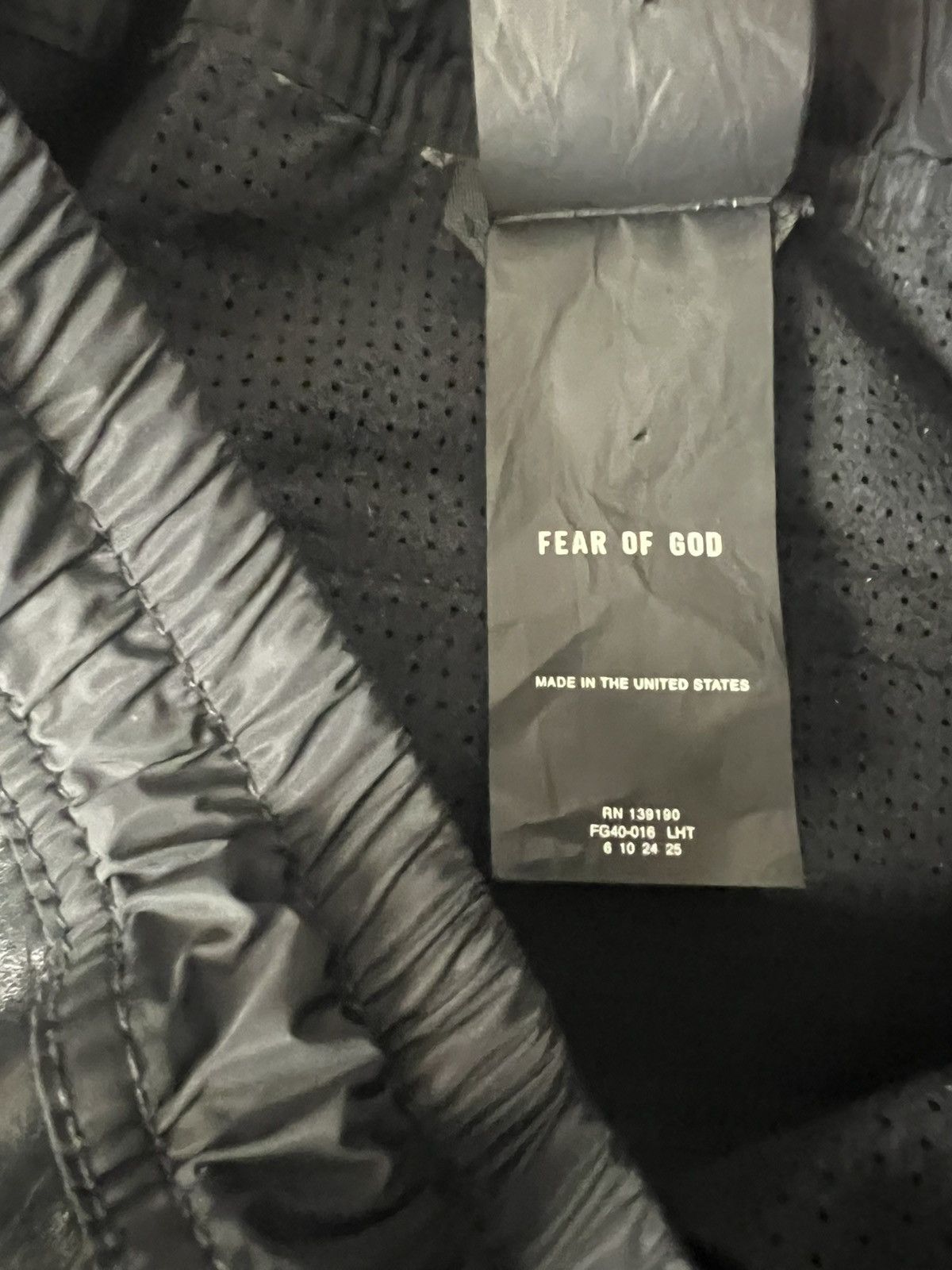 Fear of God FEAR OF GOD 7TH COLLECTION LEATHER JOGGERS Size US 34 / EU 50 - 7 Thumbnail
