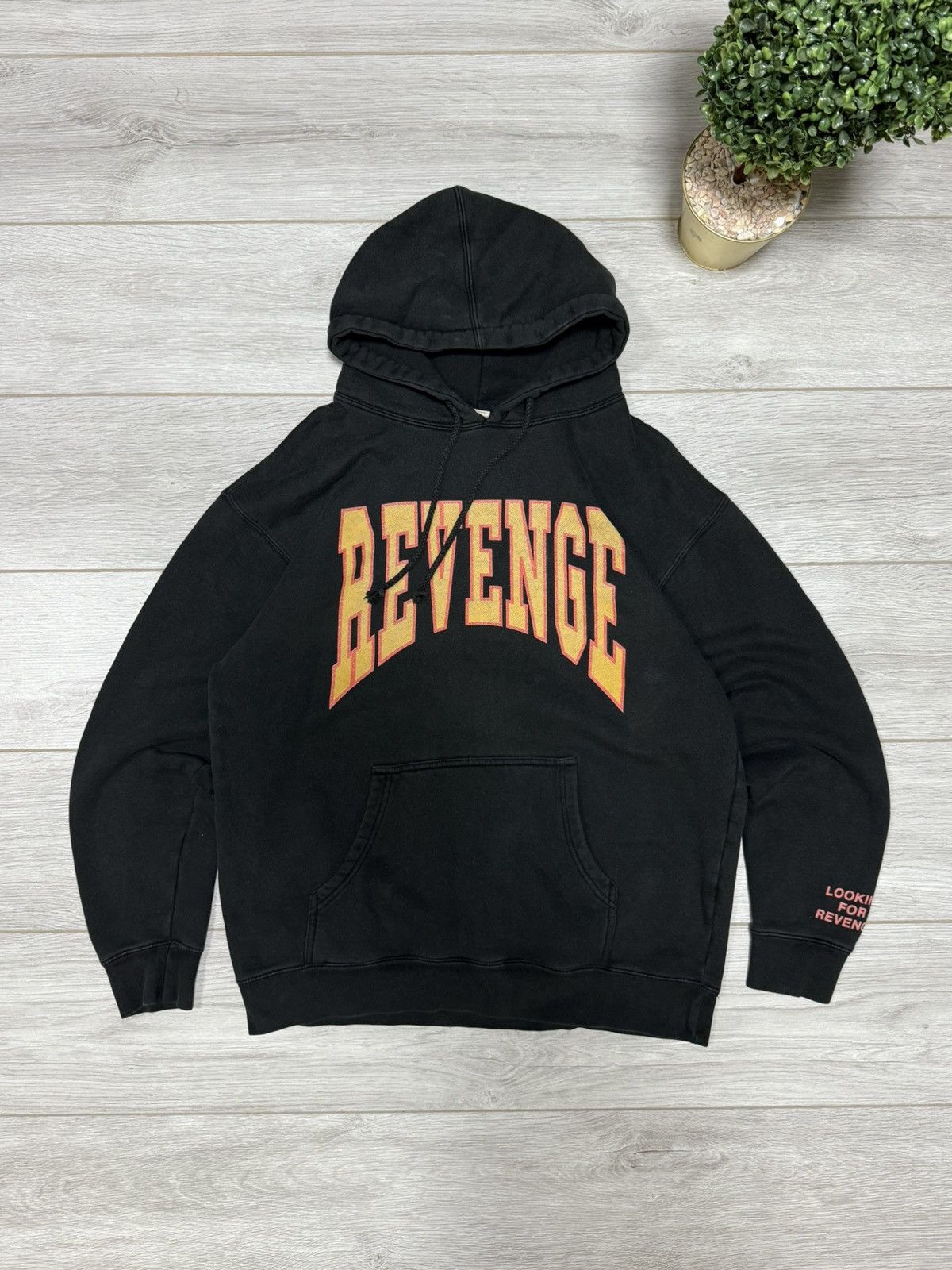 Revenge Revenge independent distressed summer sixteen hoodie faded Size US L / EU 52-54 / 3 - 1 Thumbnail