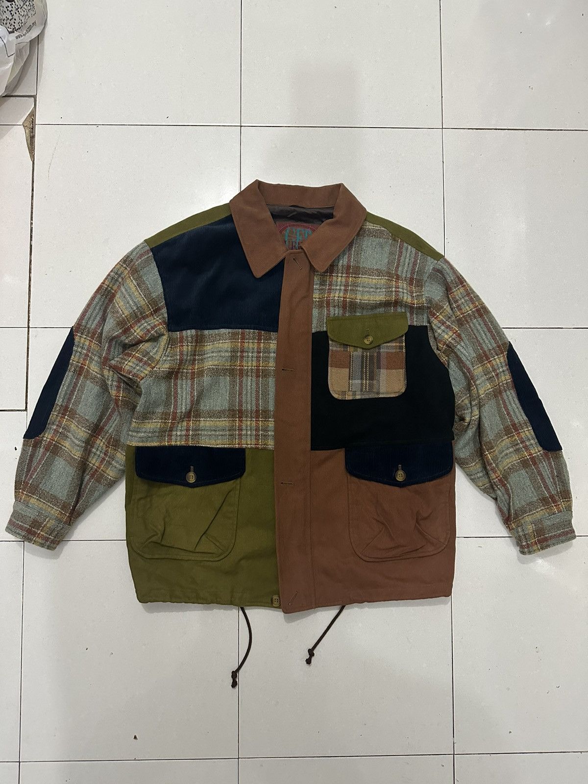 STEALS VTG GER RUFFINI Patchwork jacket