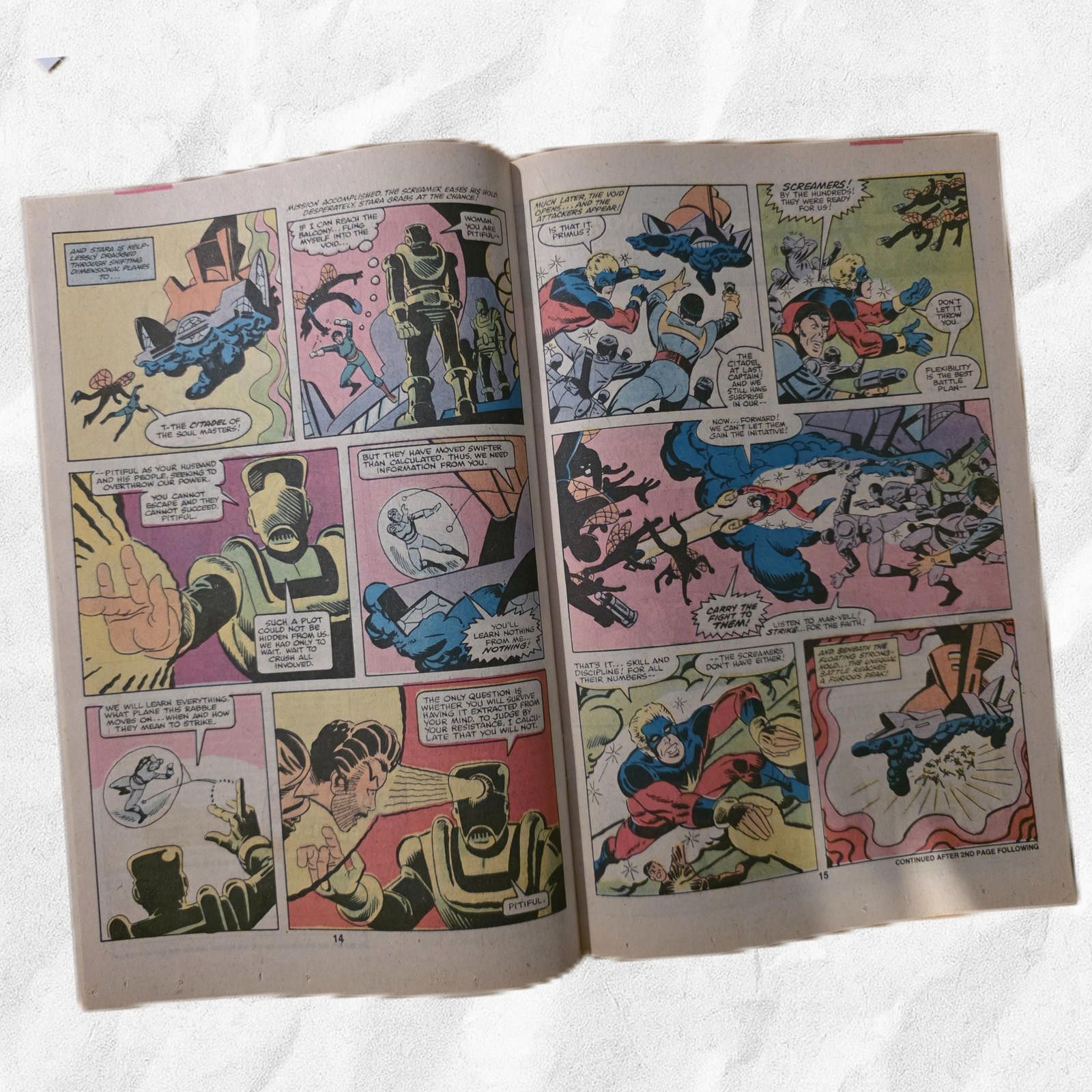 Marvel Comics Marvel Spotlight #4 VF 1980 UK Price Captain Marvel Comic C Size ONE SIZE - 2 Thumbnail