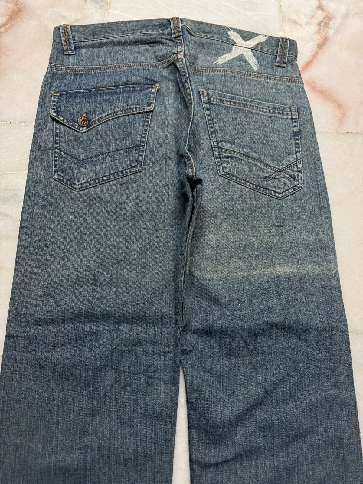 Billabong 💥FLARED💥VINTAGE BILLABONG RUSTY MUD-WASHED CLASSIC BOOTCUT Size US 32 / EU 48 - 15 Thumbnail