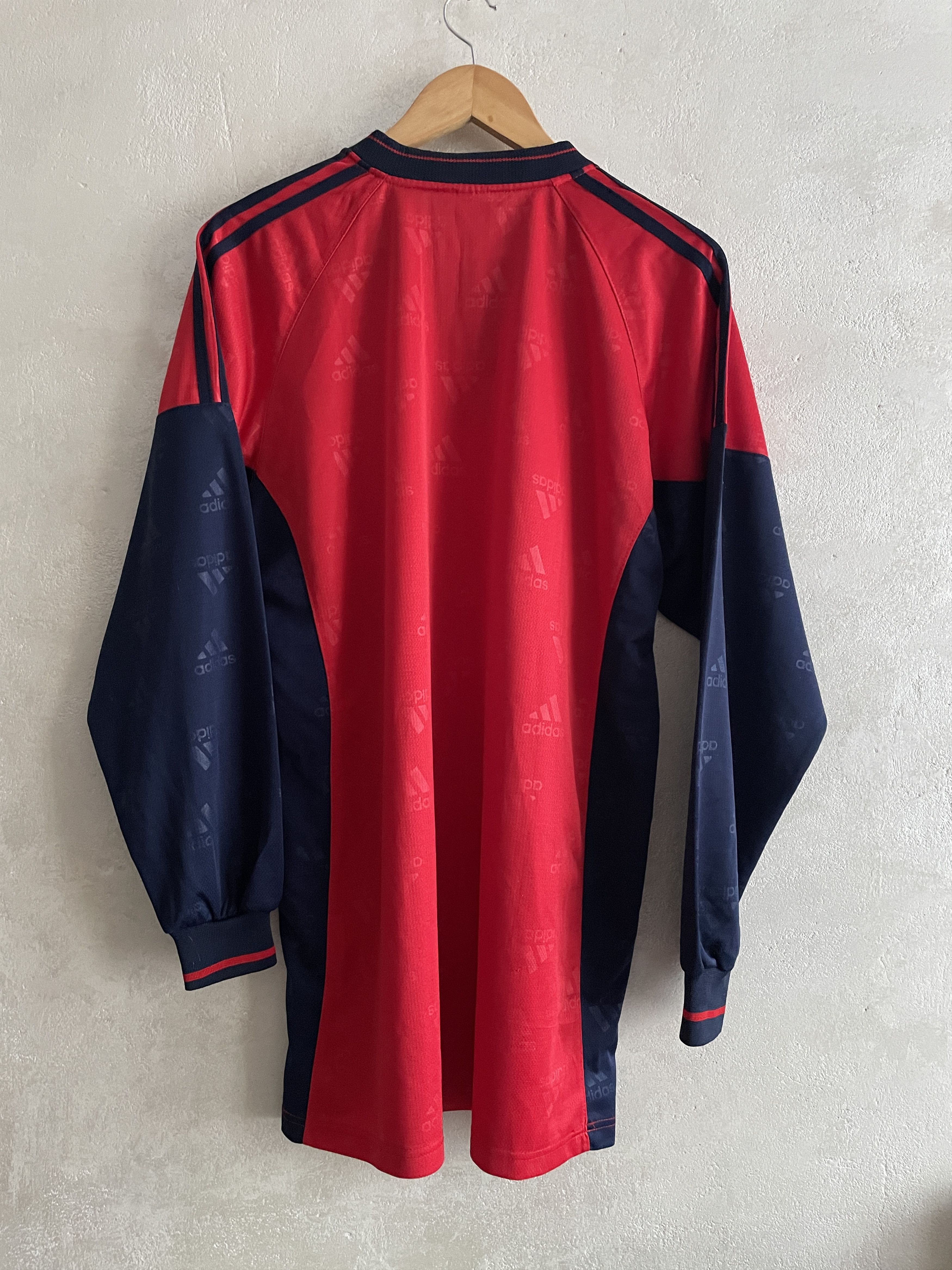 Adidas Adidas Equipment 90s Vintage Football Shirt Template Jersey Size US L / EU 52-54 / 3 - 2 Thumbnail