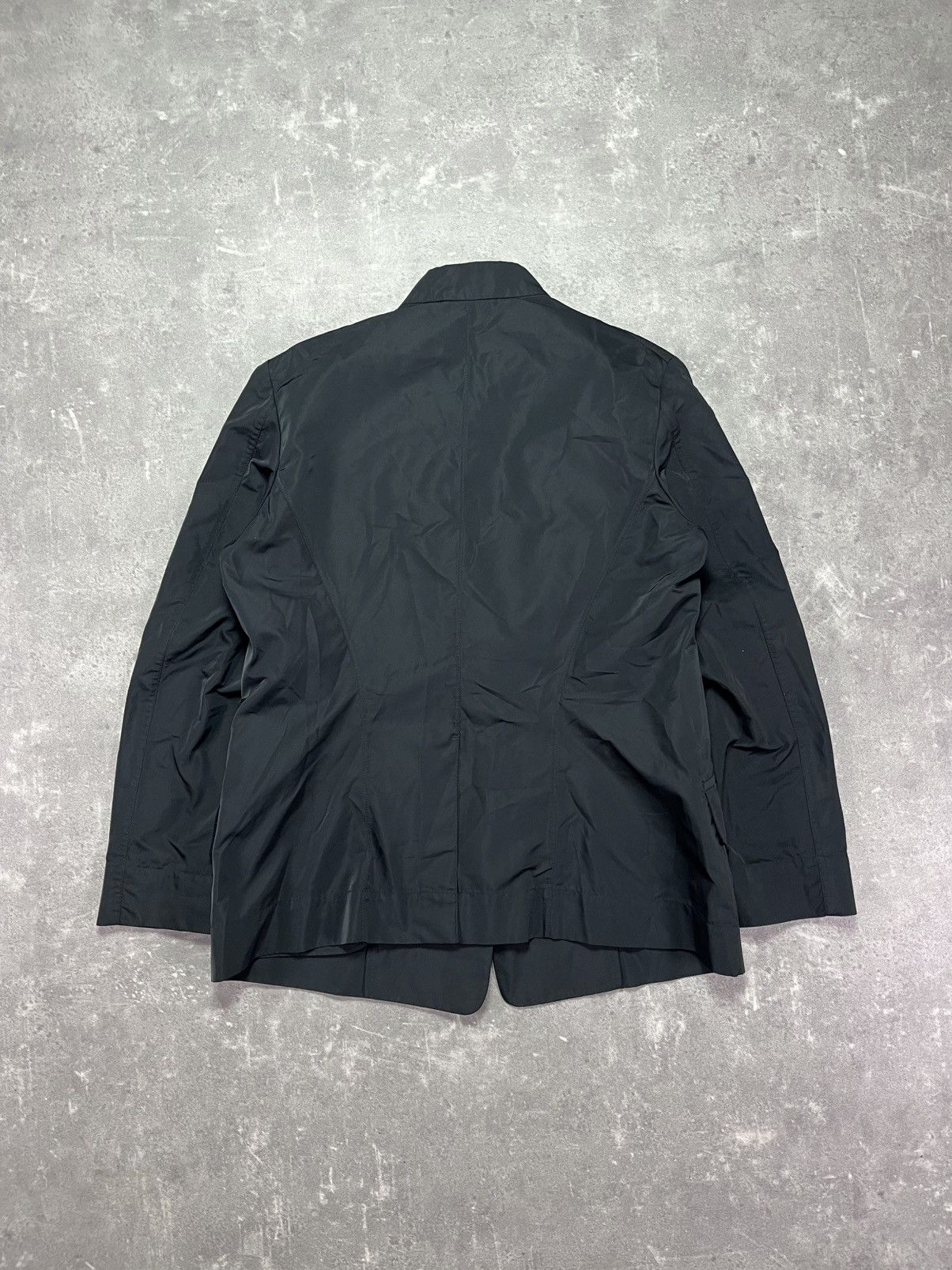 Jil Sander Jil Sander Buttoned Nylon/Silk Sartorial Blazer Jacket 42 SM Size US S / EU 44-46 / 1 - 2 Thumbnail