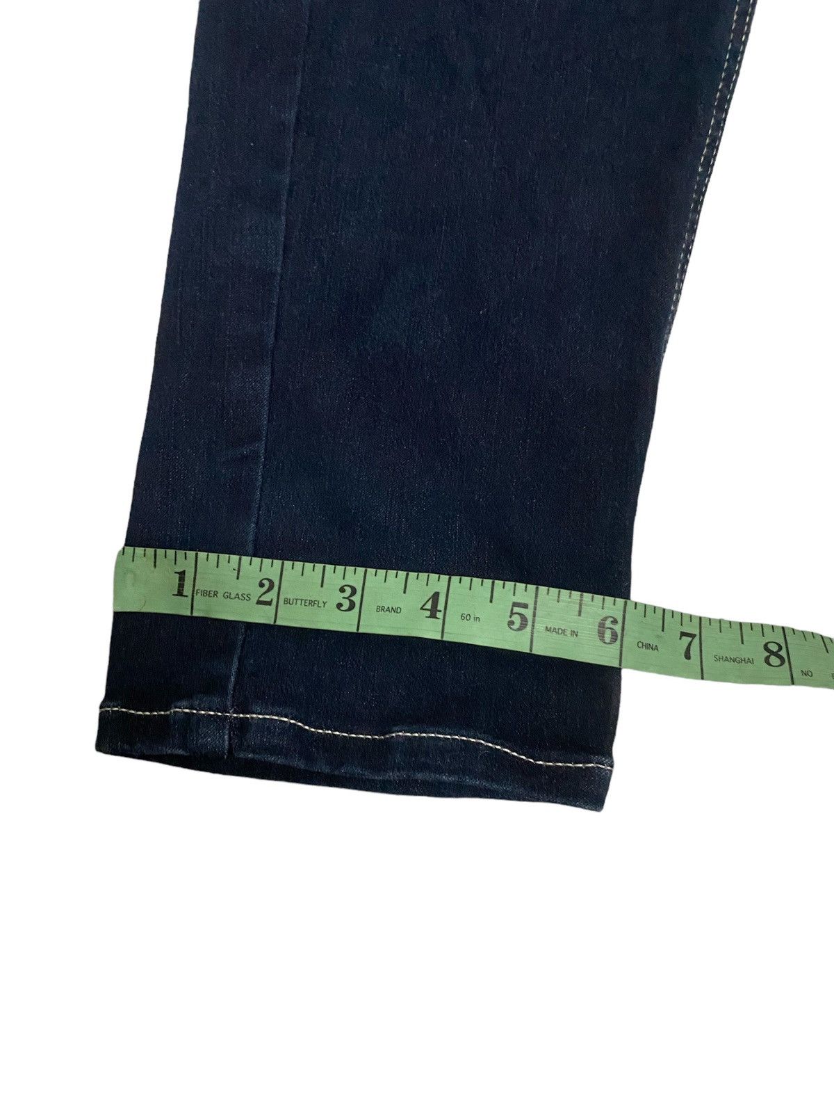 Issey Miyake × Japanese Brand × Vintage Vintage Frapbois half issey miyake Denim Jeans Size 31" - 10 Thumbnail