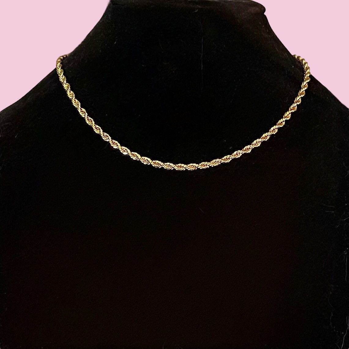 Other Gold tone rope chain necklace Size ONE SIZE - 1 Thumbnail
