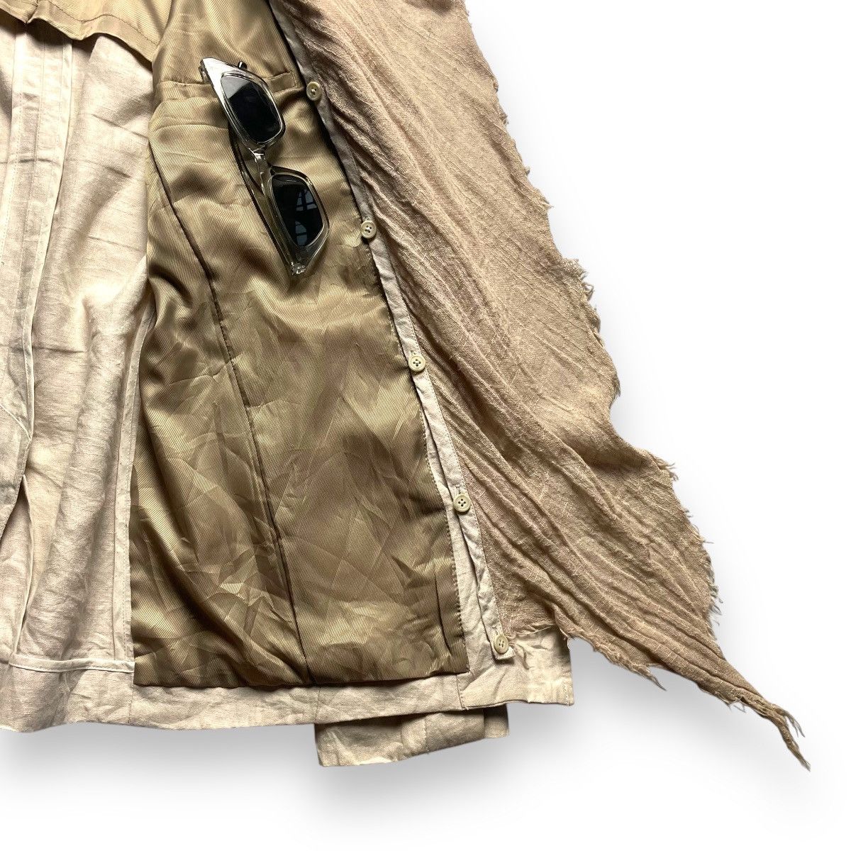 Tornado Mart 🇯🇵 TORNADO MART LINEN JACKET Size US M / EU 48-50 / 2 - 7 Thumbnail
