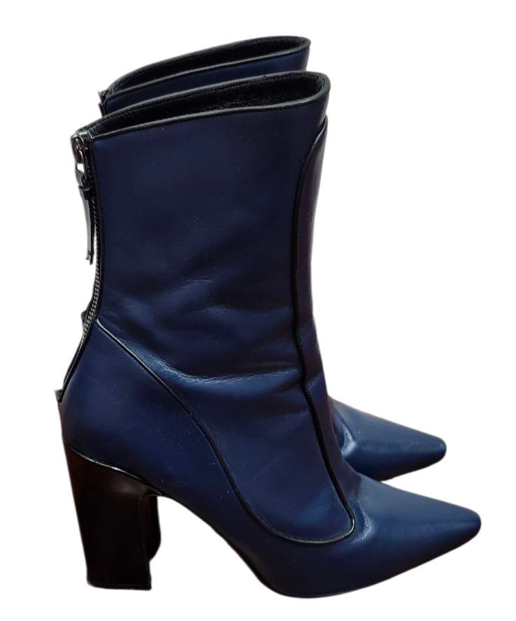 Other FABRIZIO VITI CAPALBIO LEATHER TIMELESS BOOTIE 38/US 7.5 Size US 7.5 / IT 37.5 - 3 Thumbnail