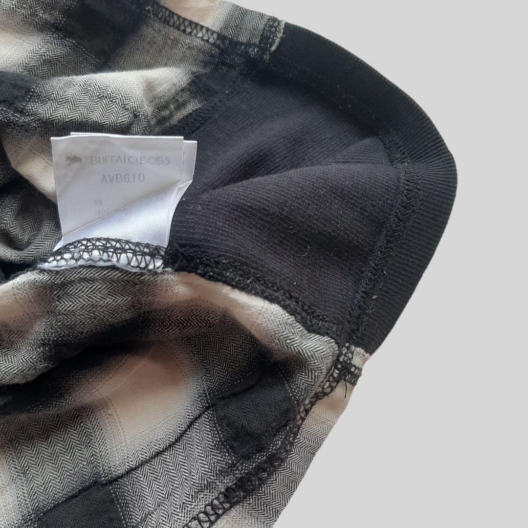14th Addiction × BUFFALO BOBS × If Six Was Nine Buffalo bobs raw stitched hybrid shirt Size US S / EU 44-46 / 1 - 5 Thumbnail