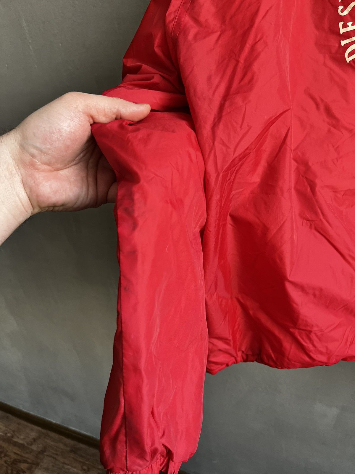 Diesel × Vintage Diesel big logo jacket vintage Size US L / EU 52-54 / 3 - 13 Thumbnail