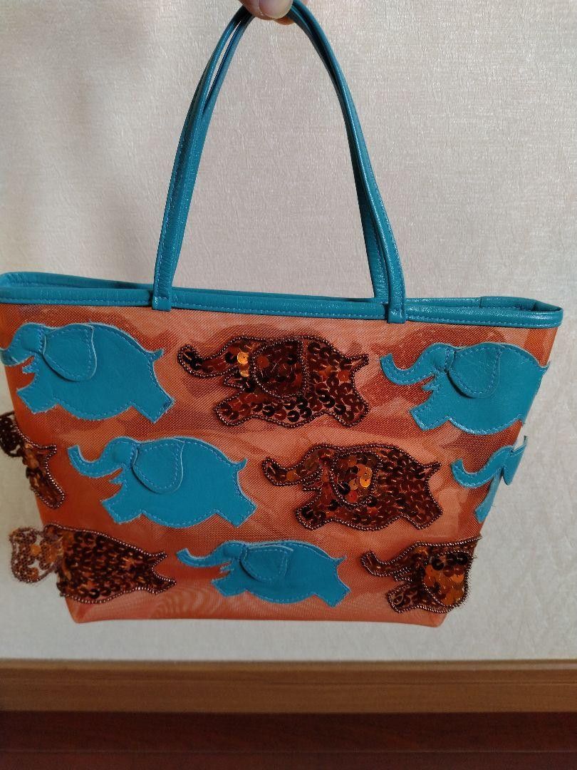 Undercover UNDERCOVER Jonio Fragment Mini Tote Bag Orange / Blue Size ONE SIZE - 2 Thumbnail