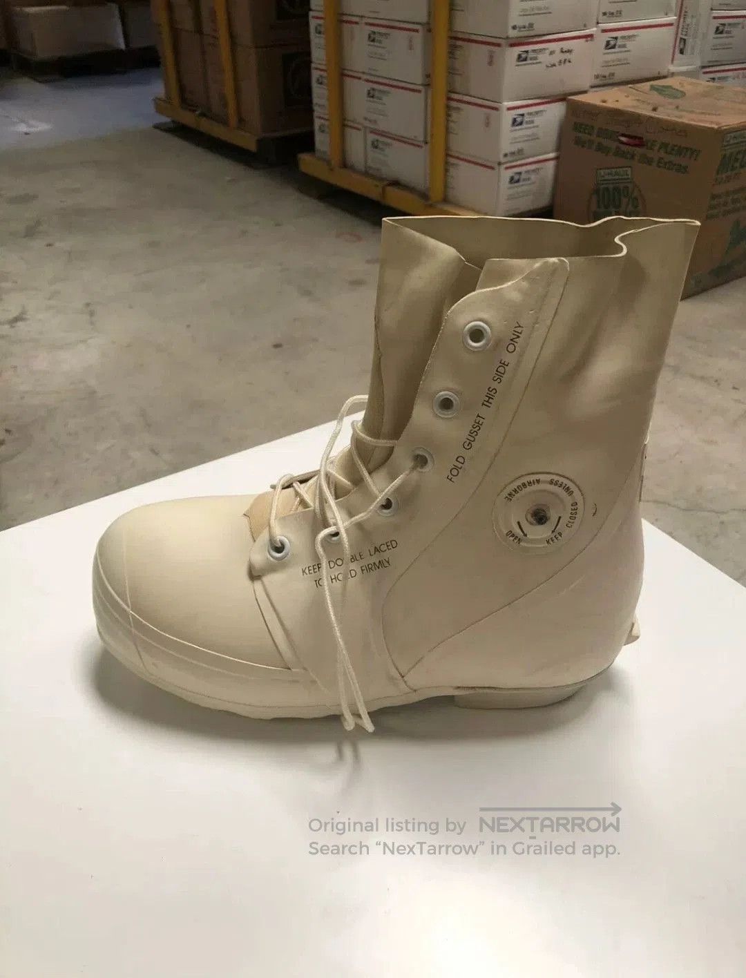 Vintage Vintage US Vietnam War Military Boots. Size US 10 / EU 43 - 9 Thumbnail