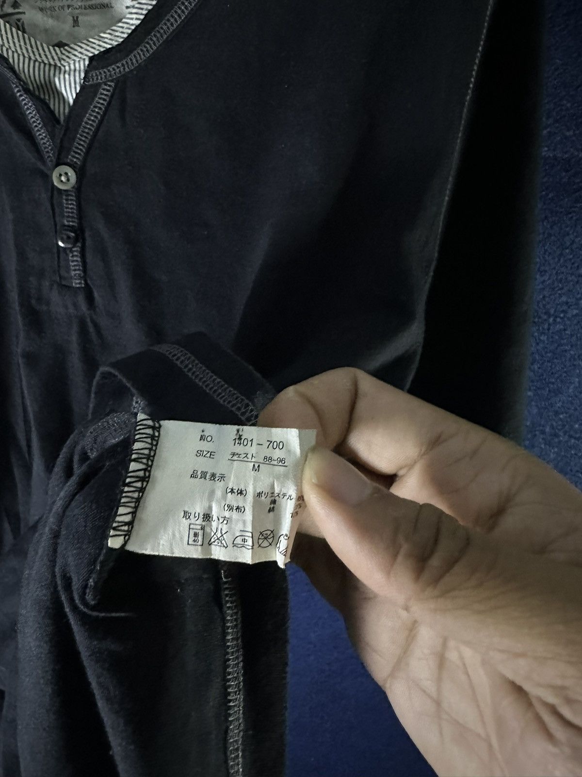 Raf Simons Japanese Double Layer 3/4 Sleeve Raf Simons Style Size US M / EU 48-50 / 2 - 8 Thumbnail