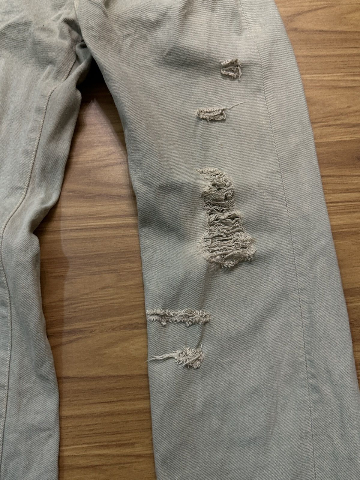 Kiminori Morishita Kiminori Morishita Laser Printed Naked Girl Denim Pant Size US 32 / EU 48 - 9 Thumbnail