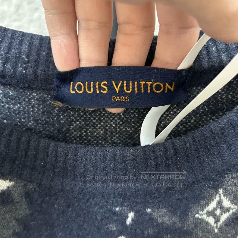 Louis Vuitton Louis Vuitton New Tapestry Full Print Rendering Sweater Size US XXL / EU 58 / 5 - 3 Thumbnail