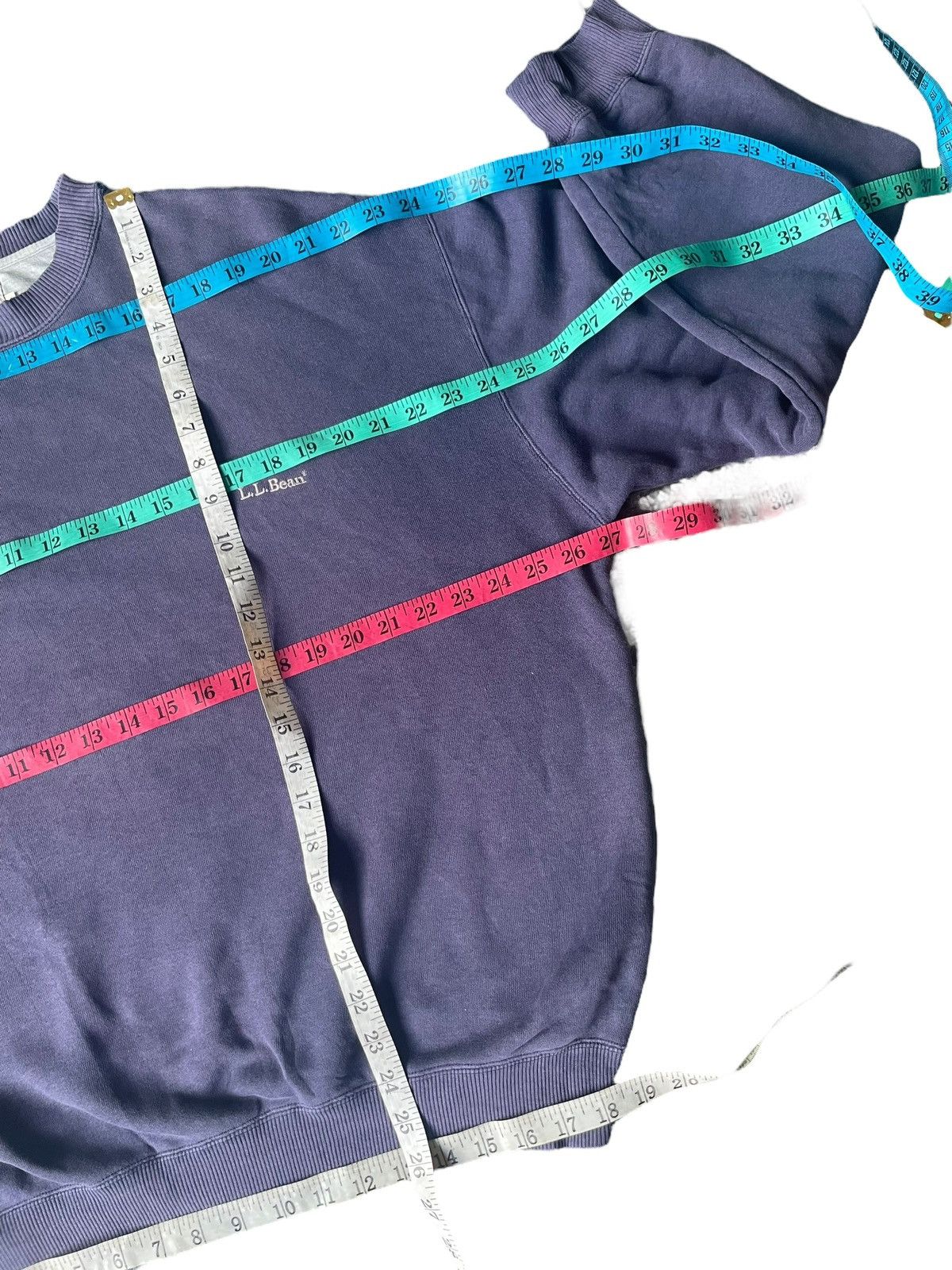 L.L. Bean × Vintage Vintage L.L.Bean Faded Distressed Crewneck Size US XXL / EU 58 / 5 - 10 Thumbnail