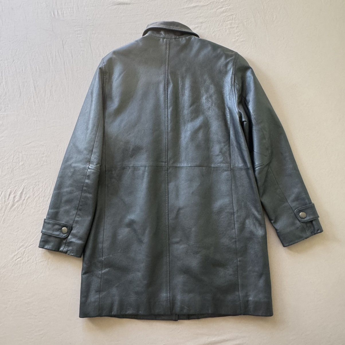 Other Vintage Jacqueline Ferrar Leather Jacket Size S / US 4 / IT 40 - 2 Thumbnail