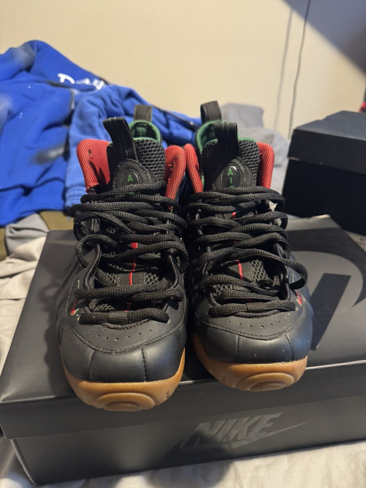 Nike Foamposite Pro Gucci Black Size US 10 / EU 43 - 5 Thumbnail