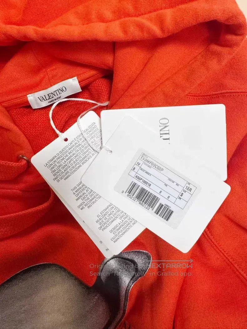 Valentino Valentino Unisex hoodie sweatshirt Size US S / EU 44-46 / 1 - 9 Thumbnail