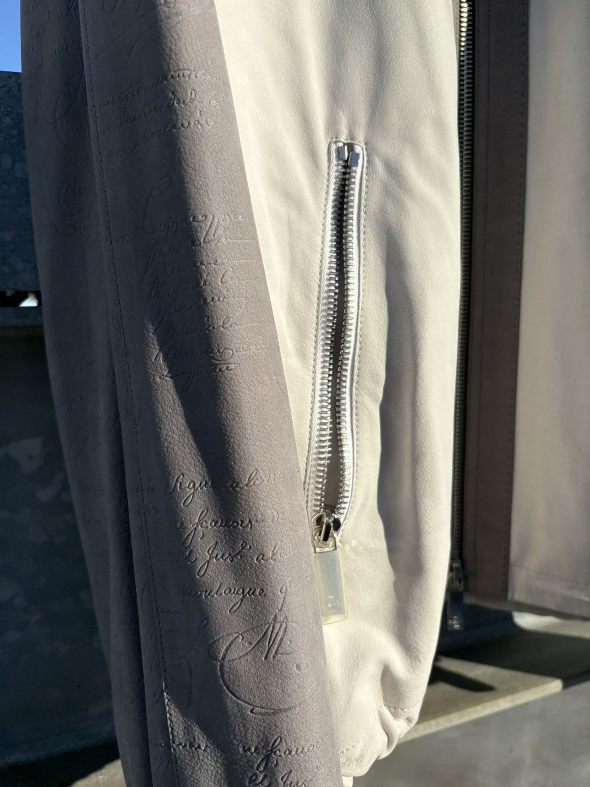 Berluti Berluti leather track jacket Size US M / EU 48-50 / 2 - 9 Thumbnail
