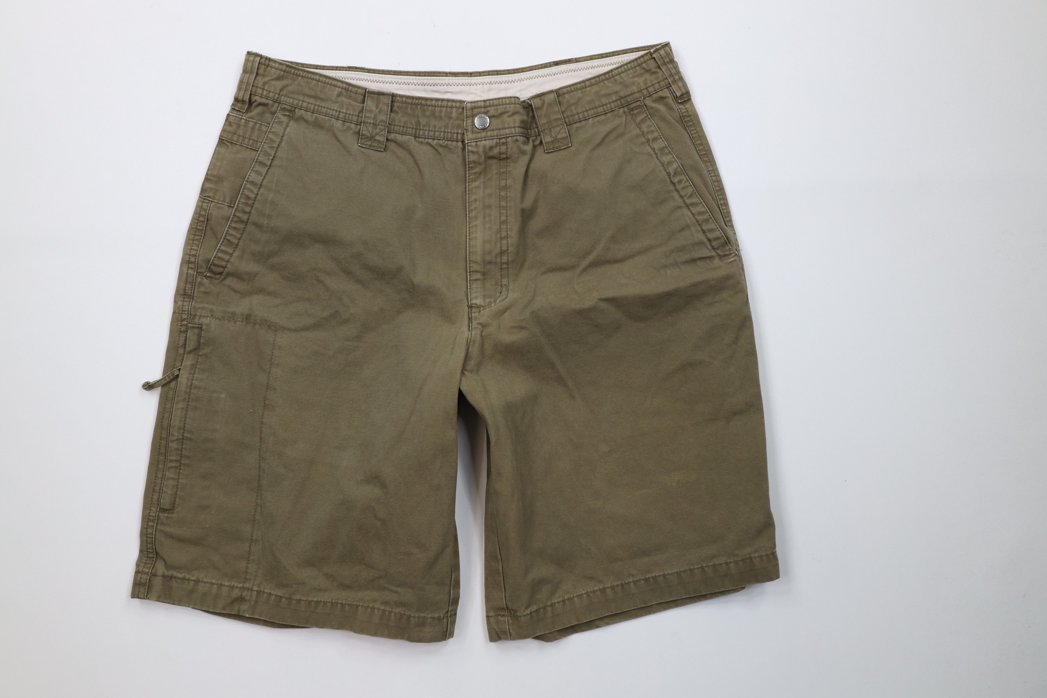 Columbia Vintage Columbia Spell Outdoor Hiking Trekking Shorts Green Size US 34 / EU 50 - 1 Thumbnail
