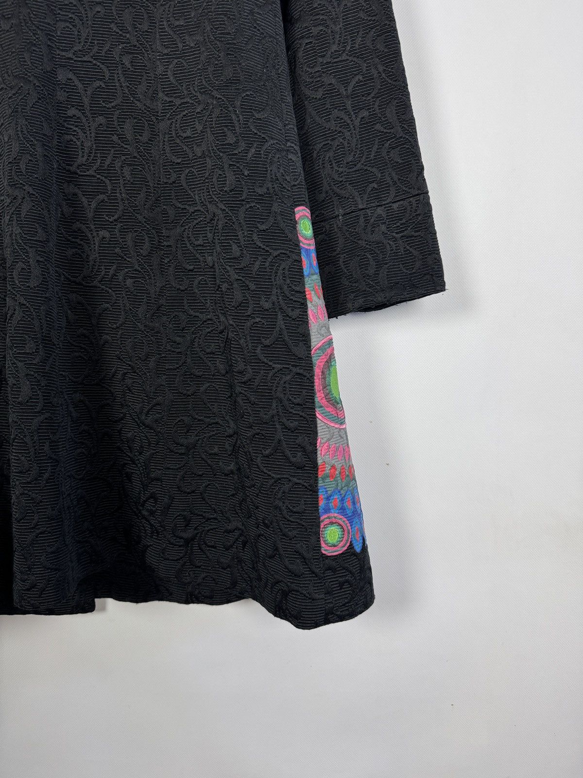 Desigual Desigual Coat Designer Floral Multicolored Print Size 42 Size M / US 6-8 / IT 42-44 - 18 Thumbnail