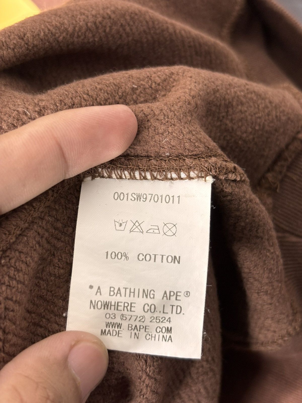 Bape A Bathing Ape Sweatshirt Size US L / EU 52-54 / 3 - 6 Thumbnail